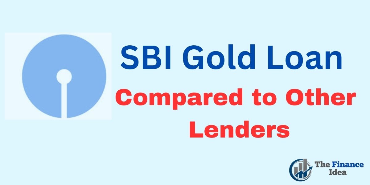 sbi gold loan interest rate 2024 , Compared to Other 
Lenders